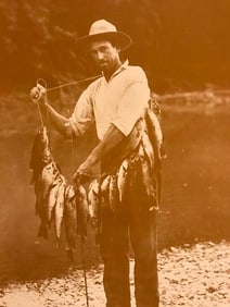 Camp Yocum Fishing Photo Print