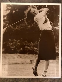 Women's Golfing Champion Photo Print