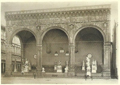 Early 1900s Half Tone Print, Florence Italy