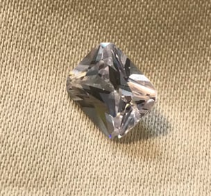 8ct Radiant Cut Cubic Zirconia Diamond Simulant