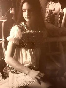 Child Star Brook Shields Photo Print