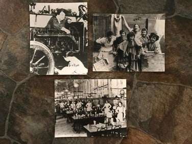 Antique Scenes of Working Women, Photo Prints