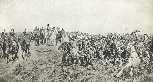 Early 1900's Print, #527 Friedland "1807"