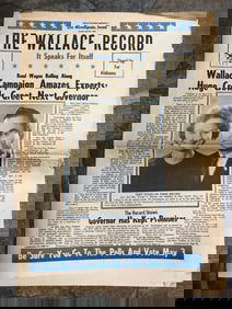 1966 George Wallace Political Advertisement