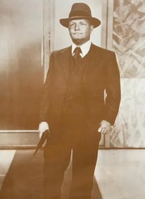 Truman Capote Sepia Photo Print