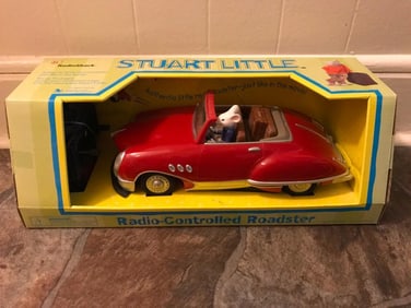 Vintage Stuart Little Remote Controlled Roadster