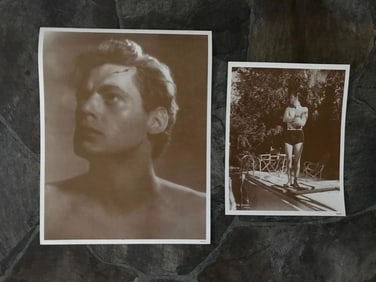 Pair of Vintage Tarzan Photo Prints