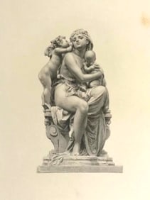 19thc Engraving, Mother With Children