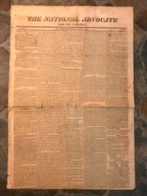 Rare 200+ yr old New York Newspaper