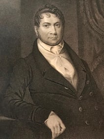 19thc Engraving, William Pinkney, Maryland Senator