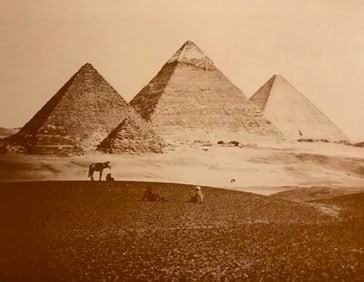 Pyramids of Giza Photo Print