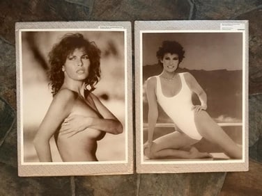 Pair of Vintage Racquel Welch Photo Prints