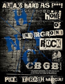 CBGB Club Metal Pub Bar Sign