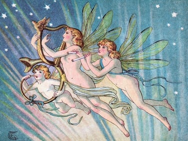 Emily's Fairies Ceramic Art Tile