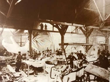 Statue of Liberty Under Construction Photo Print