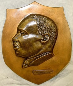 Vintage Martin Luther King Wall Sculpture Plaque