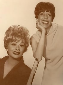 Comedians Lucille Ball, Carol Burnett Photo Print