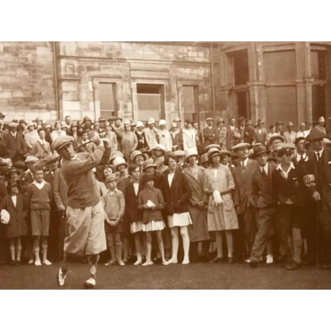 Bobby Jones Golfing, St Andrews Photo Print (1 of 2)