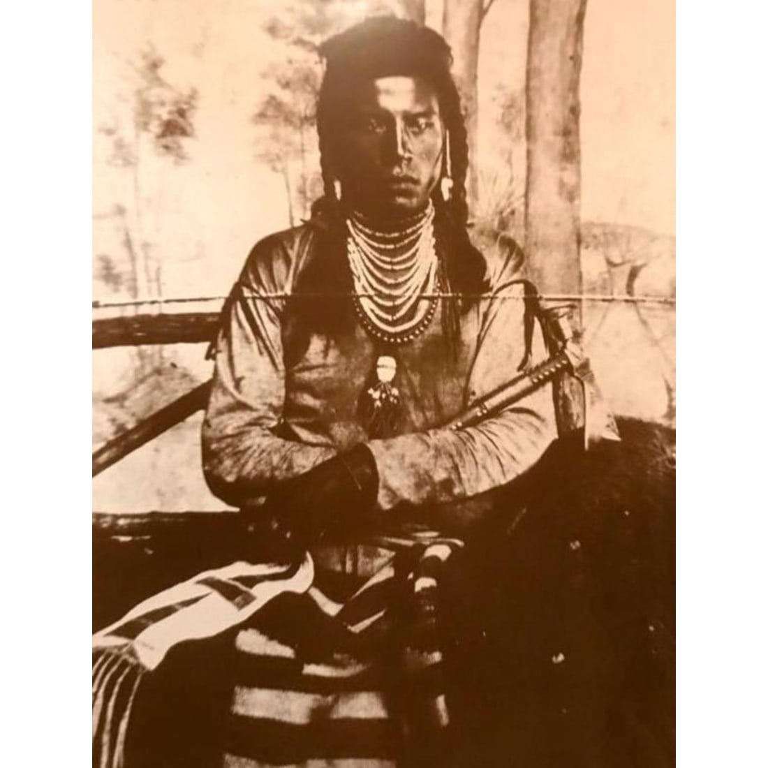 American Indian History, Custer's Scout Curley Photo Print (1 of 2)