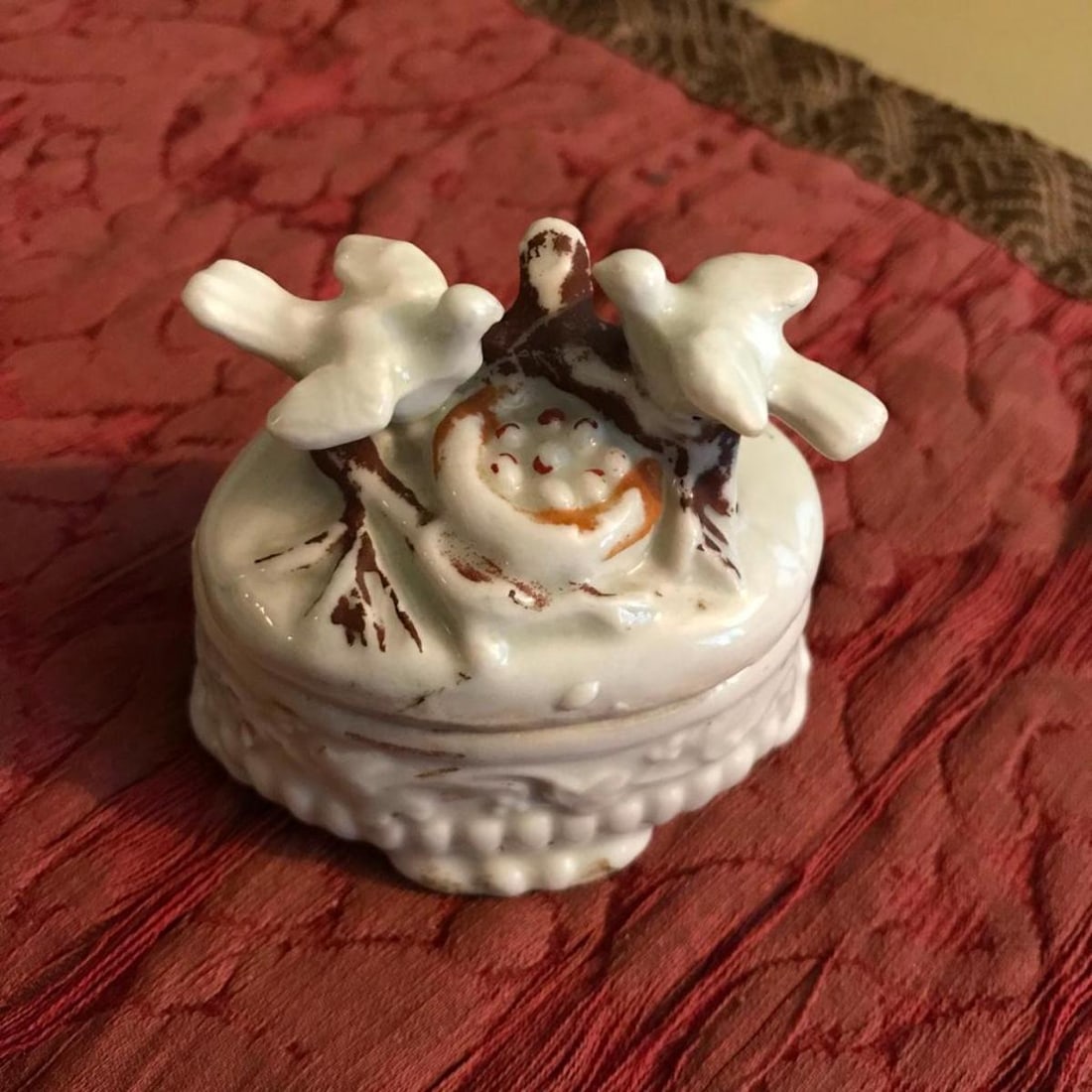 19thc German Conta Boehme Doves Fairing Box (1 of 5)