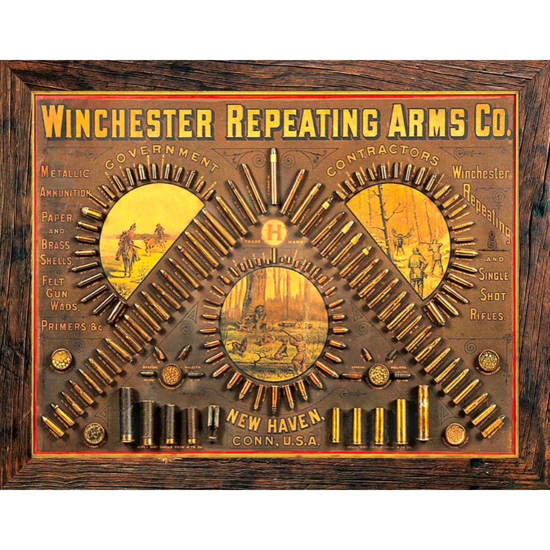 Winchester Metal Pub Bar Sign (1 of 1)