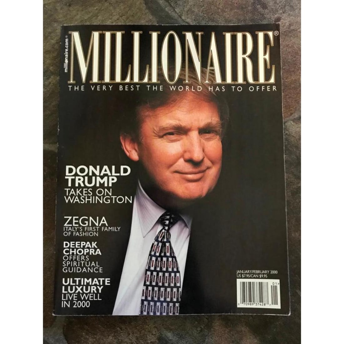 Rare Millionaire Magazine, Donald Trump For President (1 of 4)