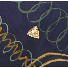 3.4ct Trillion Cubic Zirconia Diamond Simulant