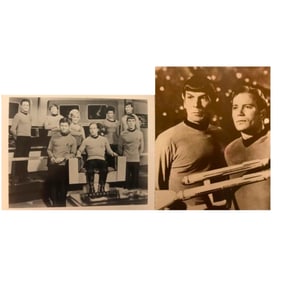 Pair of Star Trek Photo Prints