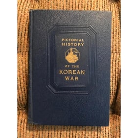 1951 Korean War Pictorial History Book