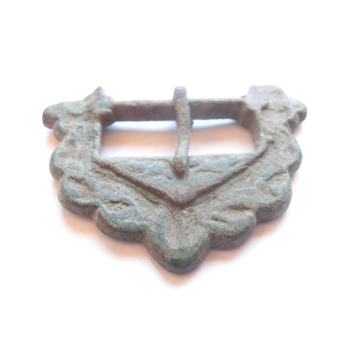 Ancient Roman Bronze Belt Buckle Artifact (1 of 5)