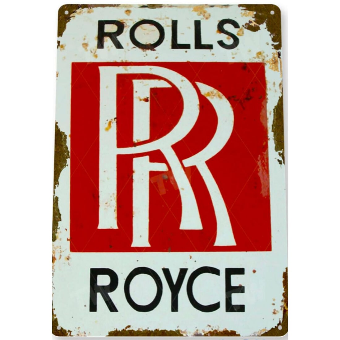 Rolls Royce Motorcar Metal Sign (1 of 1)