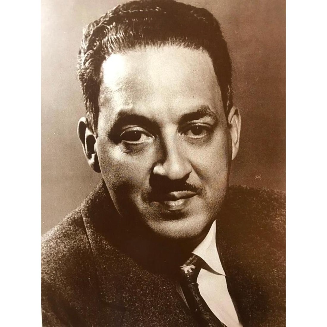 African American History, Thurgood Marshall Photo Print: African American History, Supreme Court Justice Thurgood Marshall, first black member of the Supreme Court, sepia-tone photo print. Created in the early 1990s, printed on heavy card stock. 8" X 10".