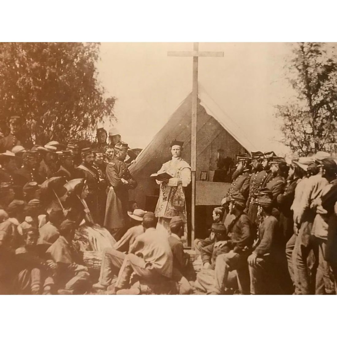 Civil War Catholic Priest, Washington DC Photo Print (1 of 2)