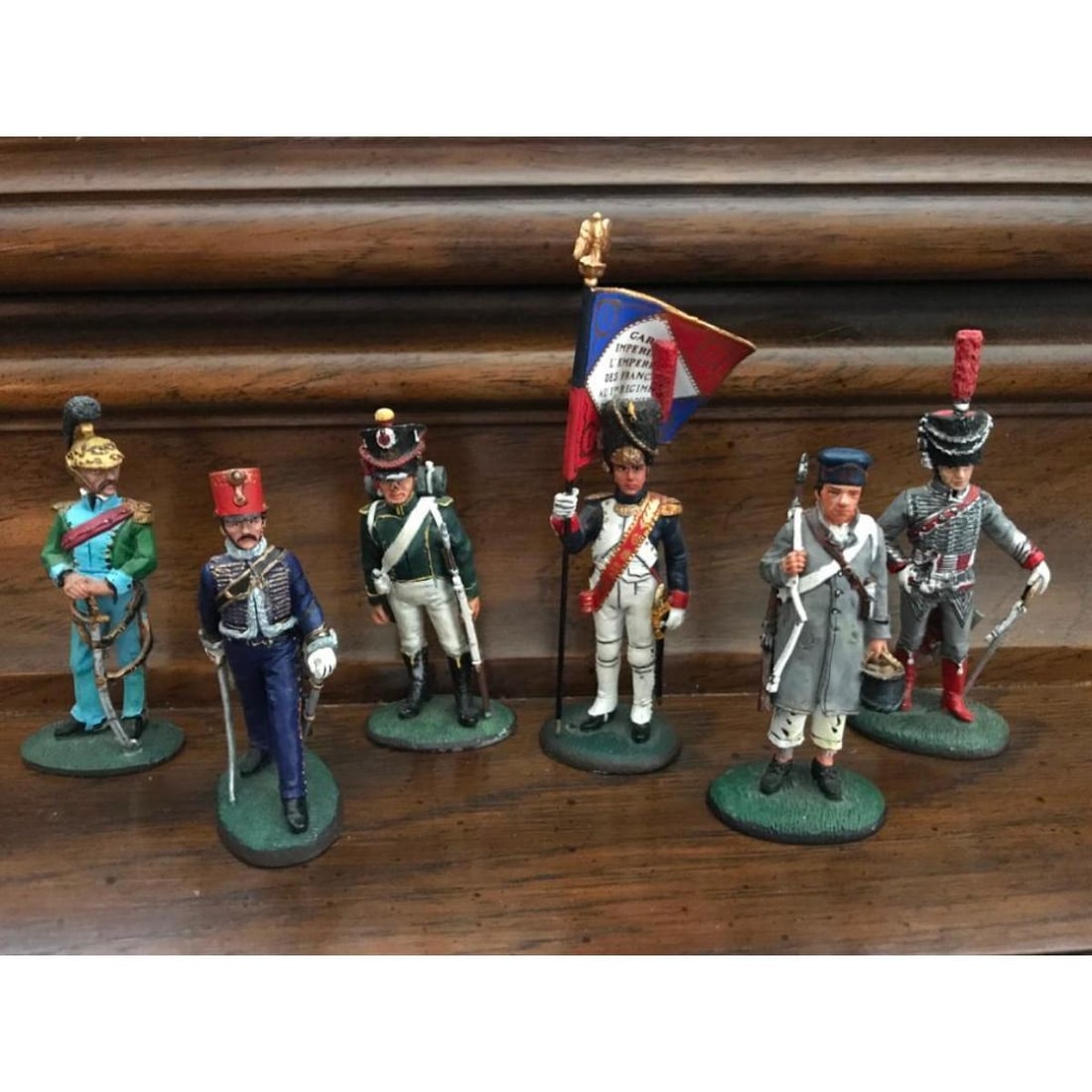 Set of Hand-painted del Prado Napoleonic Wars Lead Toy Soldiers (1 of 5)