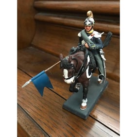 Handpainted Lead Italian Cavalryman Toy Soldier Figure