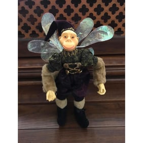 Mark Roberts Collection Monkey Fairy Ornament