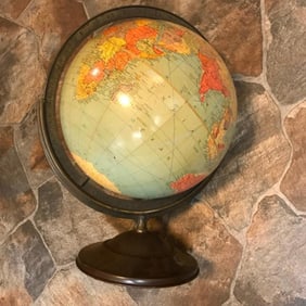 1930s Standard Desk Library Globe