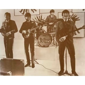 The Beatles Performing Photo Print
