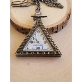 Masonic Triangle Pocket Watch