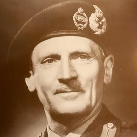 World War II British Field Marshal Montgomery Photo Print