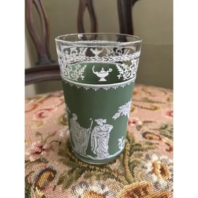 Wedgwood Green Jasperware Glass