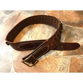 Eubanks Leather Gun Cartridge Belt