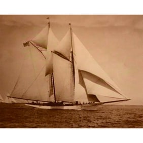 Schooner Yacht America, Vineyard Sound Photo Print