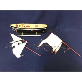 America Wooden Model Ship, Hobbyist, Repair