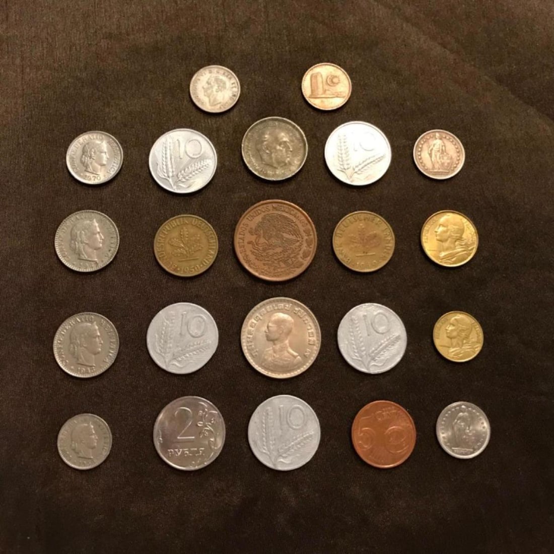 Collection of Foreign Coins, Various Dates (1 of 2)