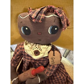 Primitive Folk Art Kitchen Doll