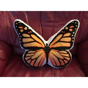 Monarch Butterfly Pillow