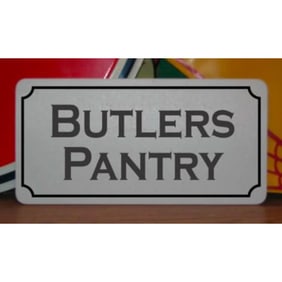 Butlers Pantry Metal Sign