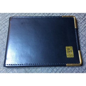 Rolls Royce Leather Credit Card Wallet