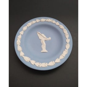 Wedgwood Jasperware Rolls Royce Spirit of Ecstasy Dish